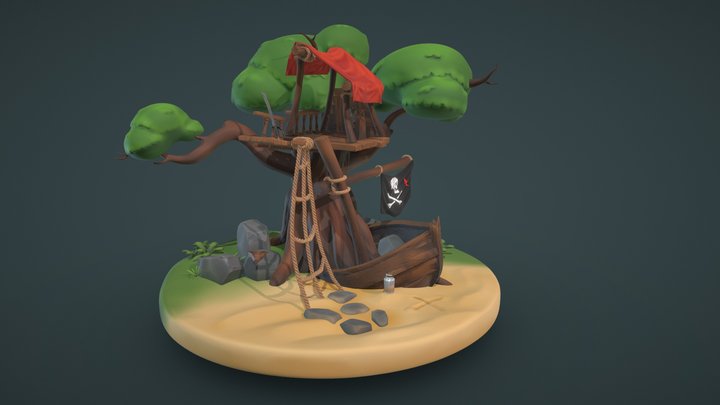 Sketchfab Mesh 3D Model