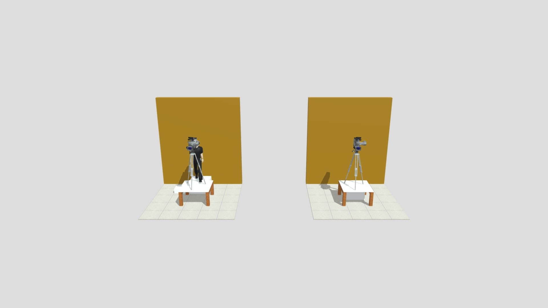 Suporte Filmadora 3D model by danmota [a0dfe08] Sketchfab