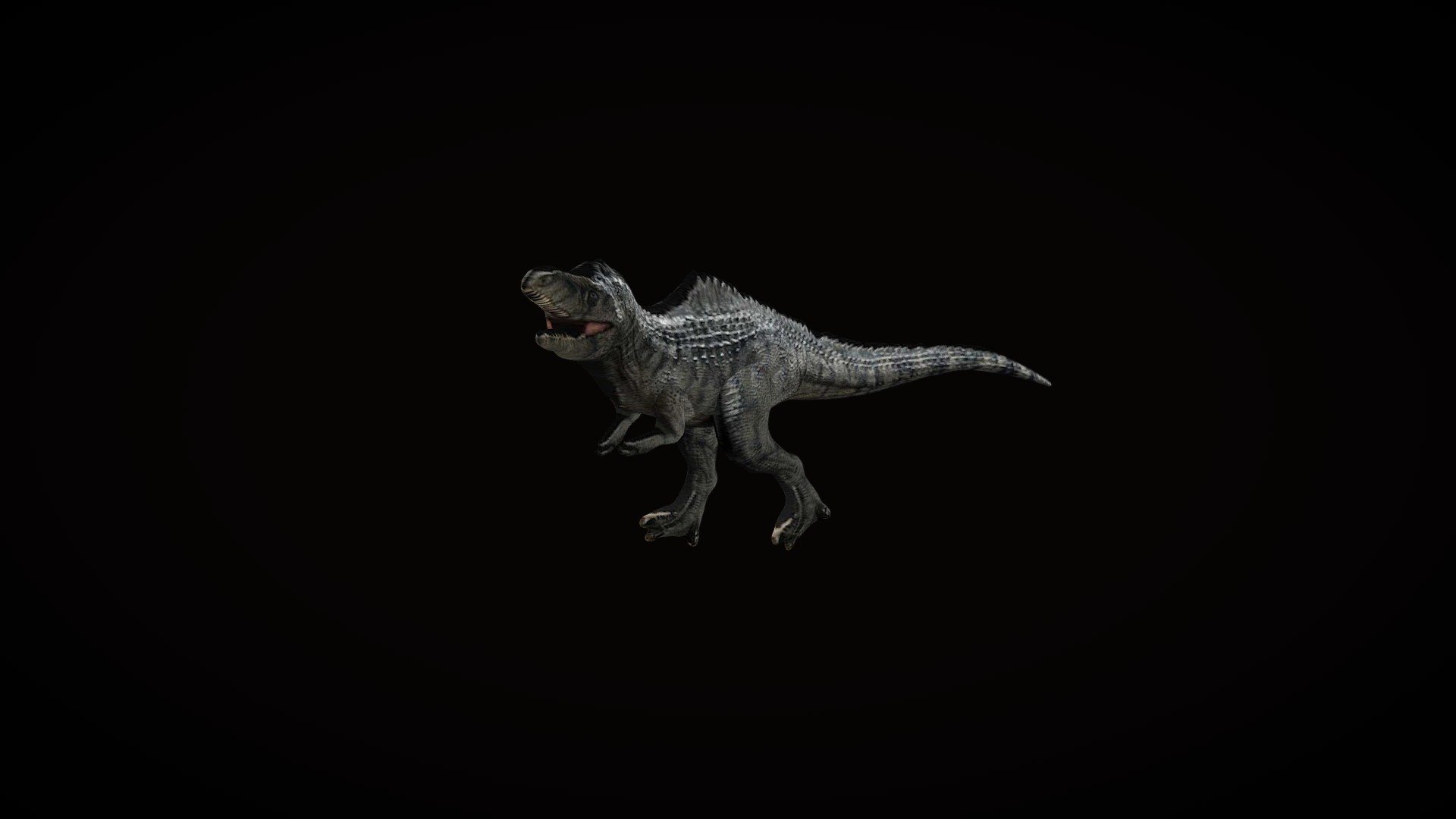 Giganotosaurus model - 3D model by dhanureddy [a0e08fb] - Sketchfab