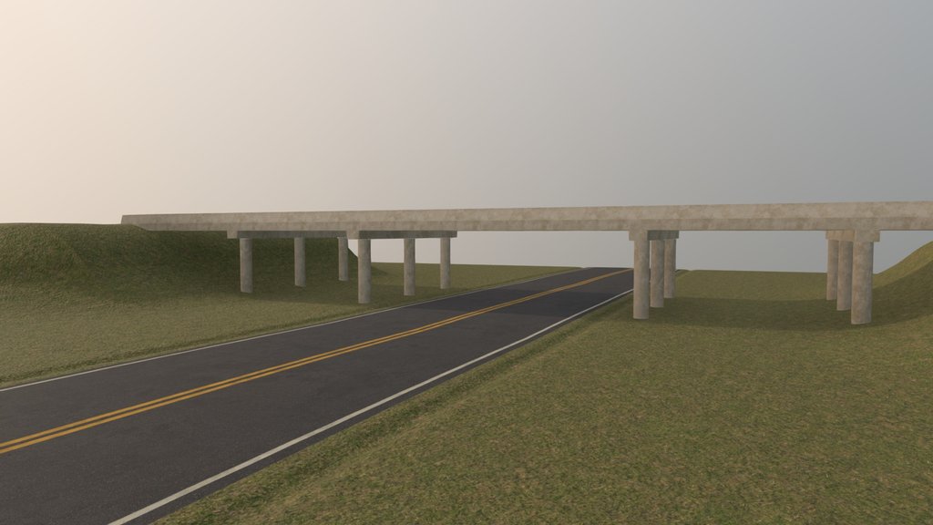 American Road Underpass Bridge