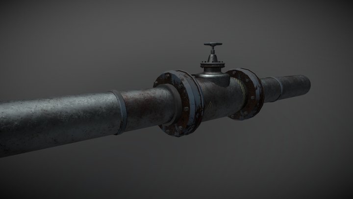 NMcKee_ReinforcedPipe 3D Model