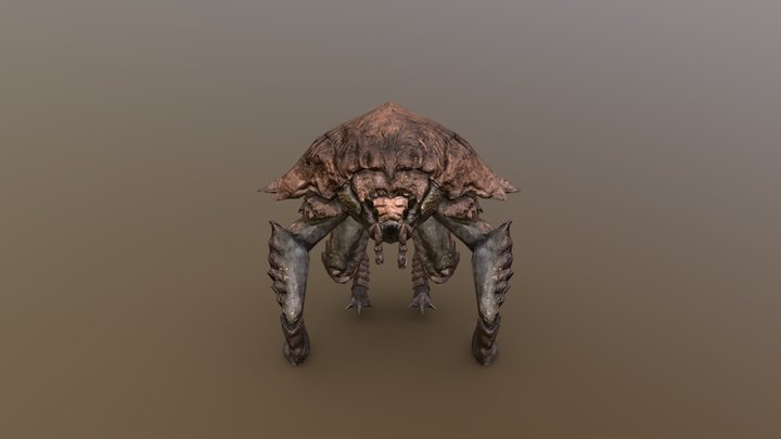 Swamp Creature 3D Model