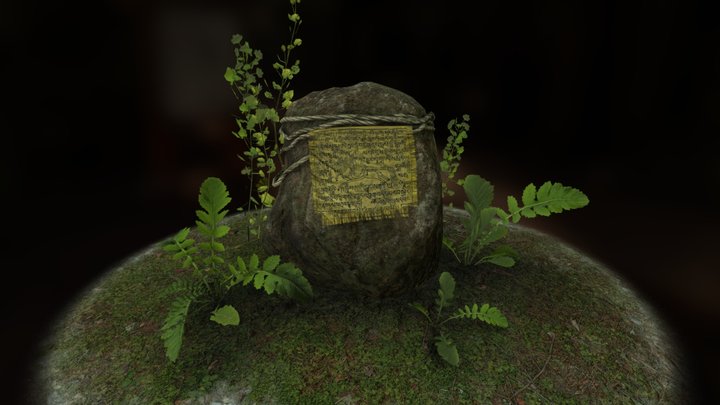 Prayer Rock 3D Model