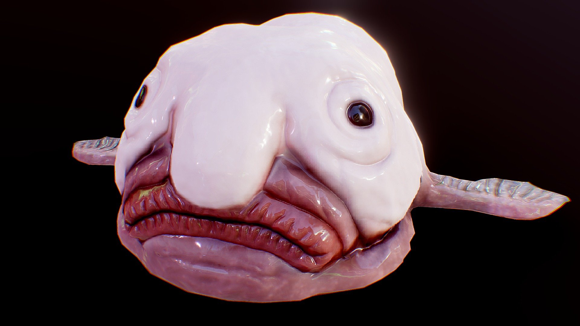 BlobFish  Buy Royalty Free 3D model by Al lightningocelot a0e3375