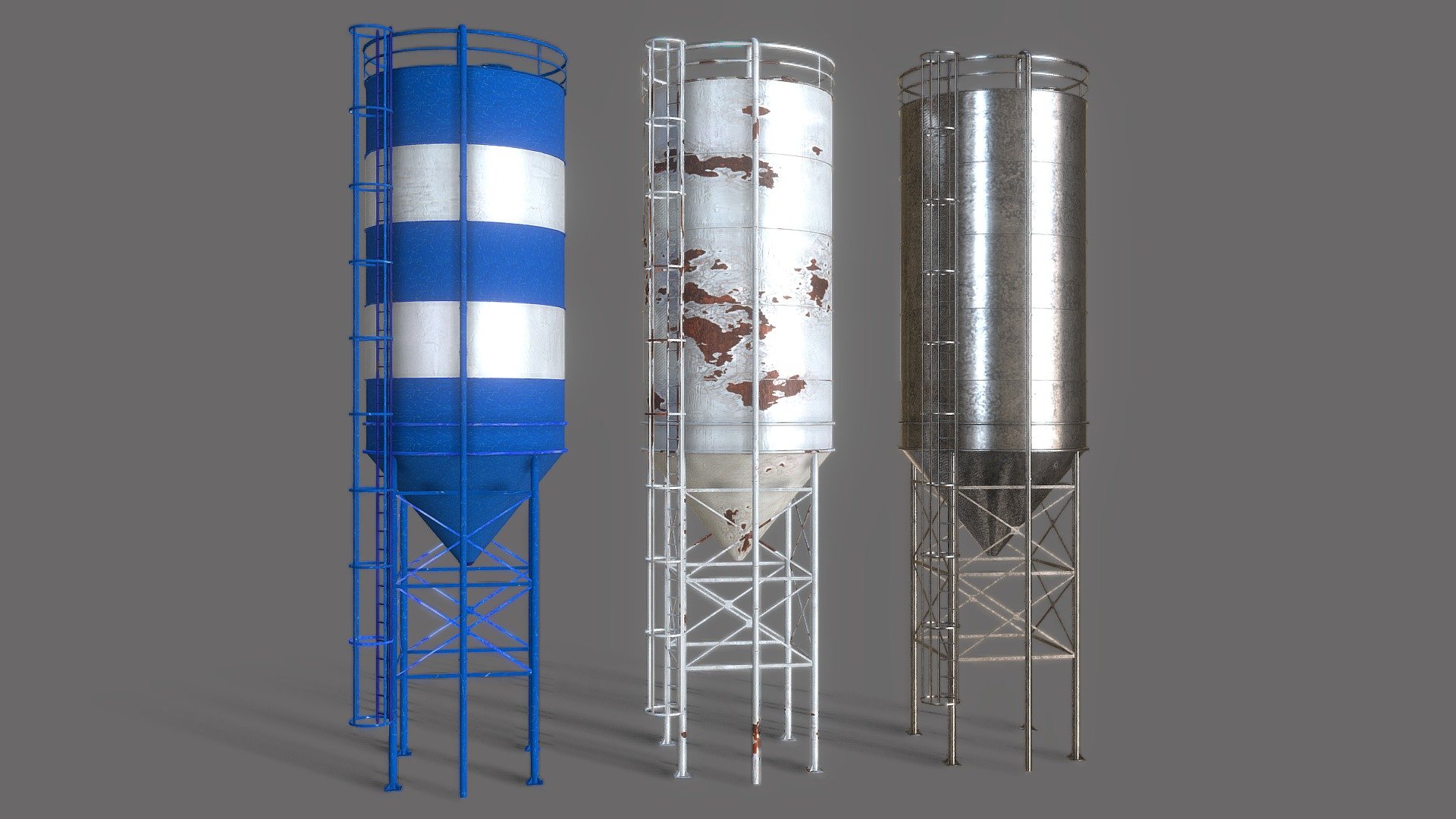 Funnel Silo Pack Buy Royalty Free 3d Model By 3dee Mellydeeis A0e348b Sketchfab Store 3621