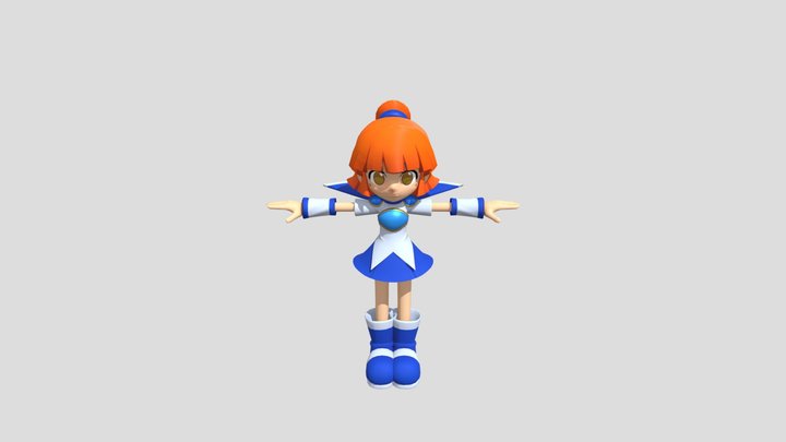 Arle (Sonic Racing Crossworlds) 3D Model