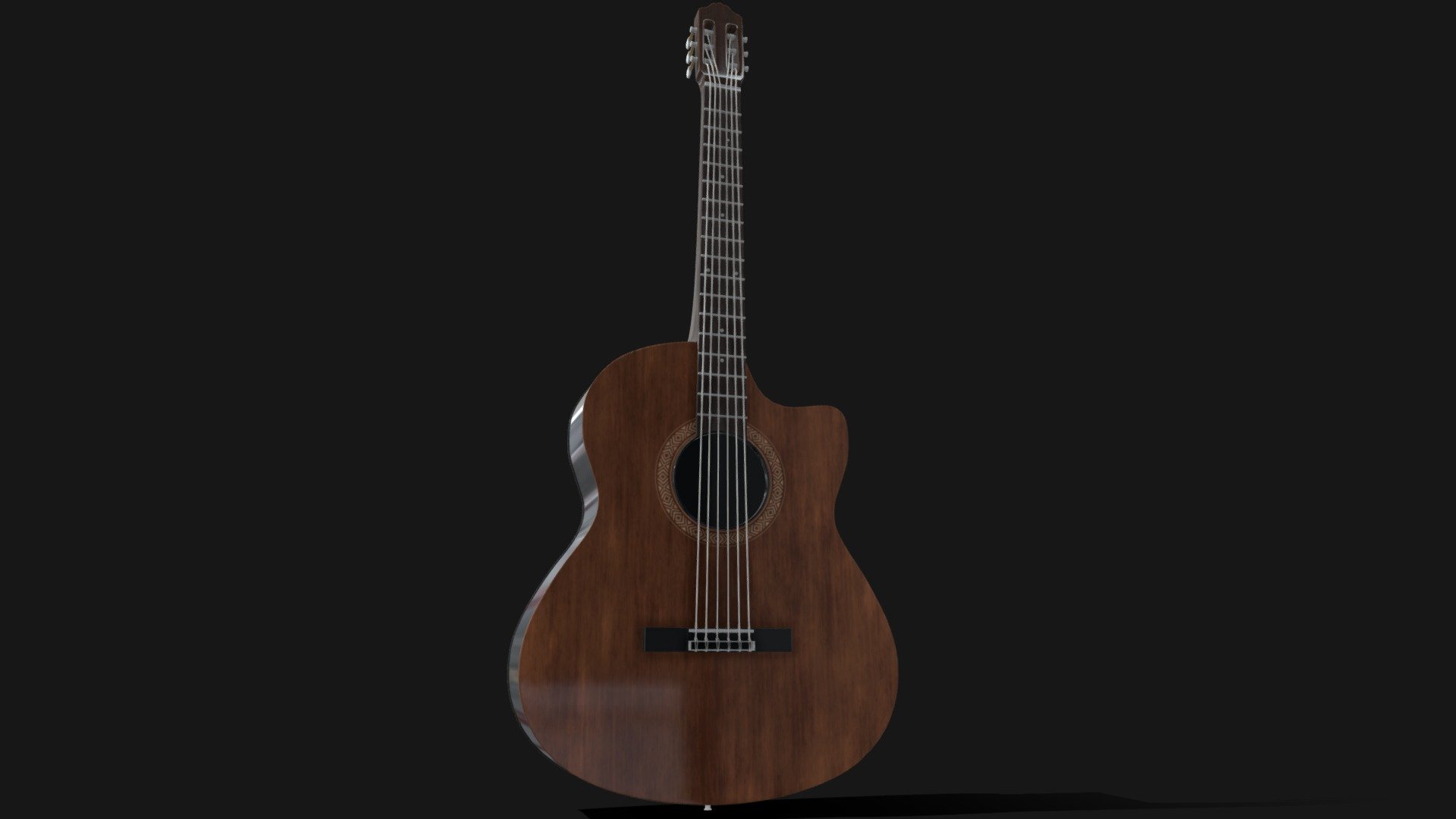 acoustic guitar - Download Free 3D model by local.yany [a0e3929 ...