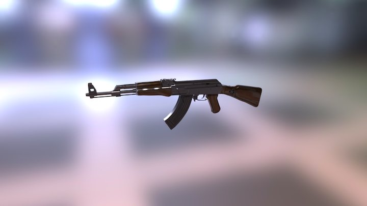 AK-47 3D Model