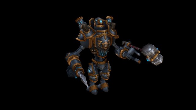 Tick-Tock Knight G8 "Peacemaker" 3D Model