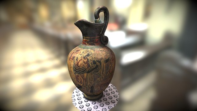 Vase Antique Grec 3D Model