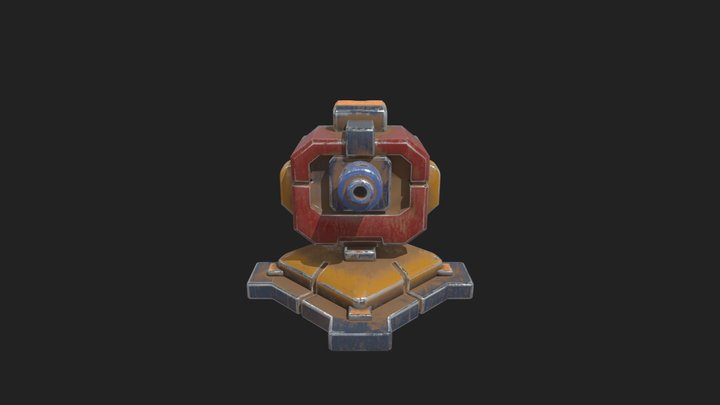 Turret ver.№3 3D Model
