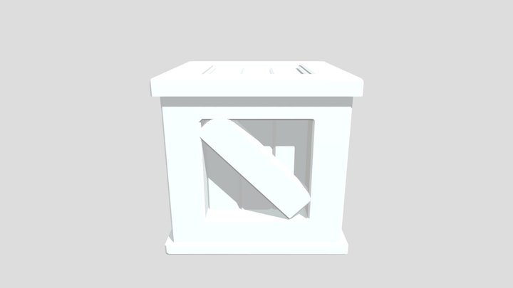 Woodenbox1 3D Model