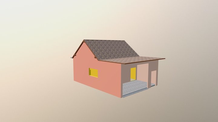 Maison simple 3D Model