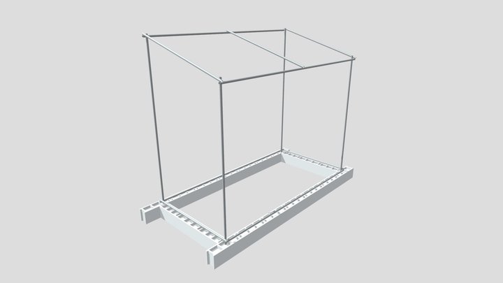 Invernadero Bodega 3D Model