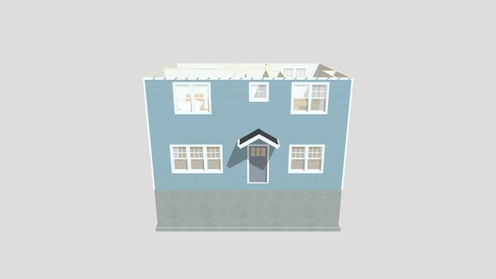 Colonial 2nd Floor 3D Model