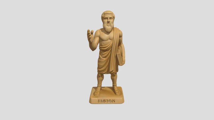 Platón, el discípulo de la justicia ⚖️ 3D Model