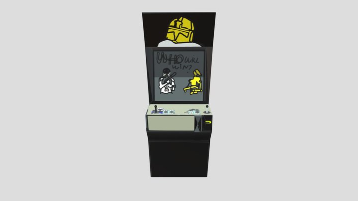 arcade kast 3D Model