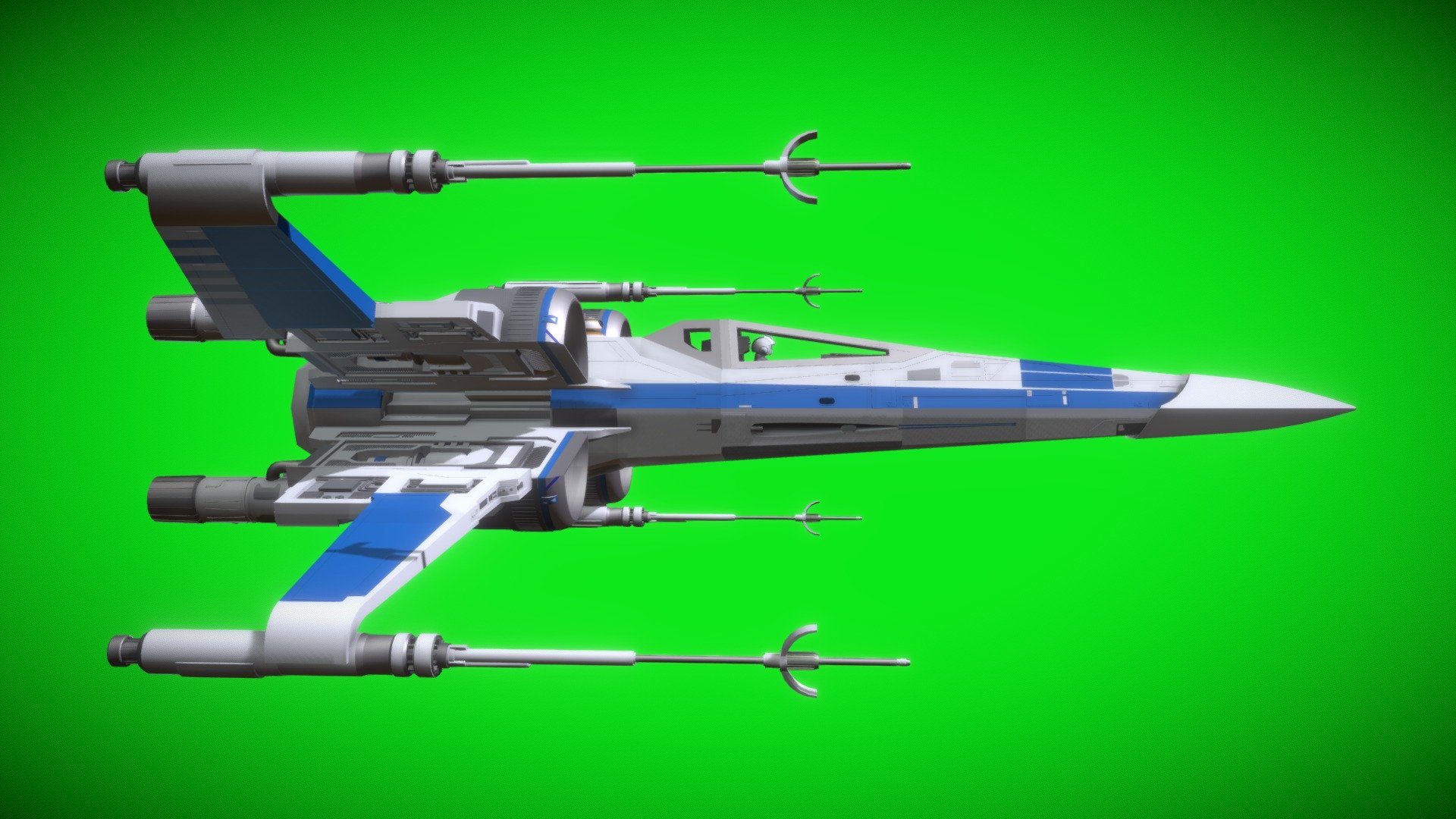 STAR WARS - INCOM T-70 X-WING FIGHTER