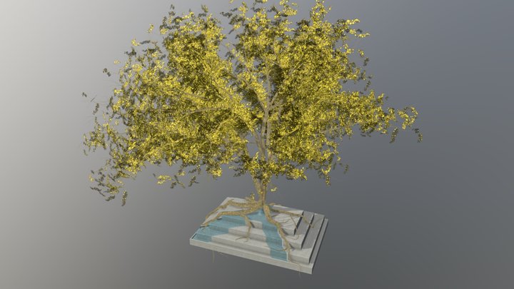 Concreate Jungle 3D Model