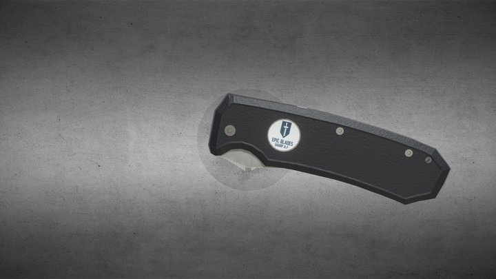 Pocket Knife 3D Model