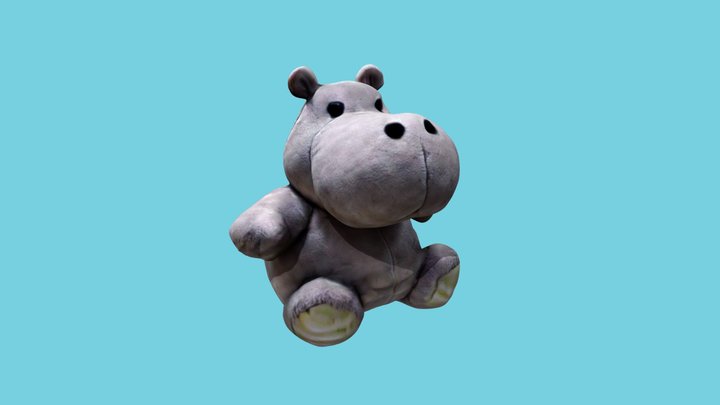 plush hippo – Free 3D Model STL