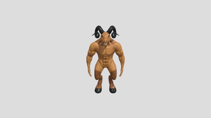 Minotaur 3D Model