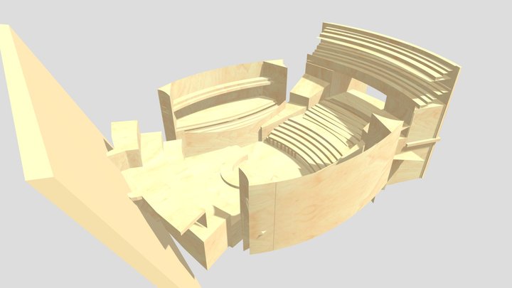 Disney Concert Hall/Constructive Detail/07 3D Model