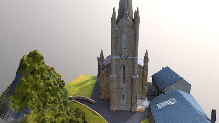 Donegal Town 3D Model