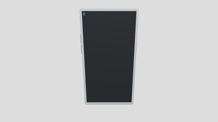 Teléfono Realme 6 3D Model