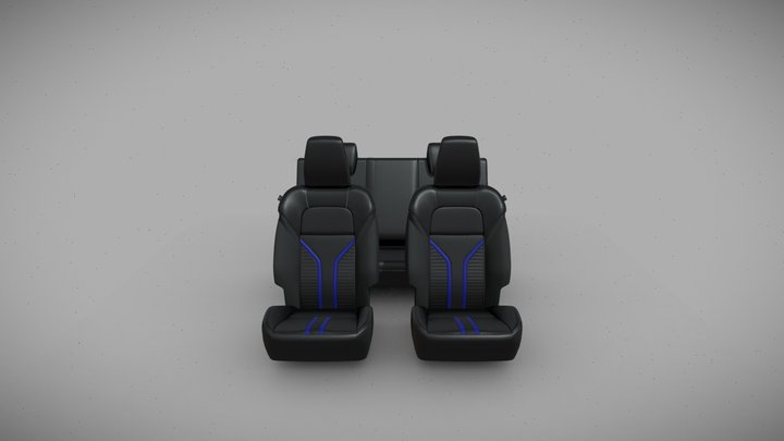 Seat Texturing 3D Model