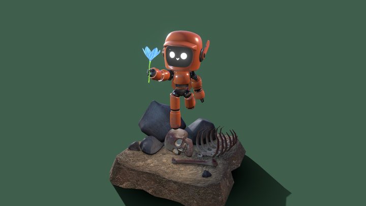 LoveDeath_Robot 3D Model