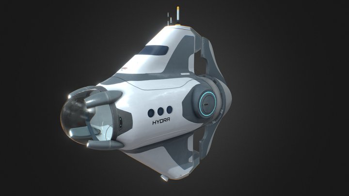 Subnautica: Hydra Submarine 3D Model
