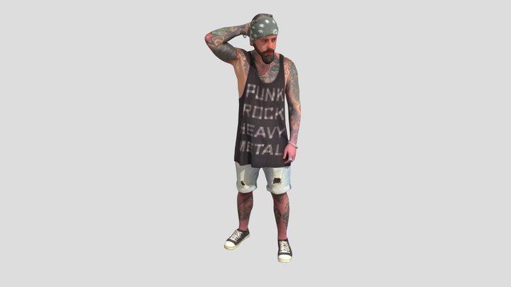 Ooops Man With Tattoos