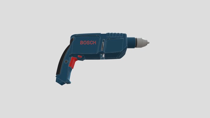 assemblage perceuse pour vue 3D 3D Model