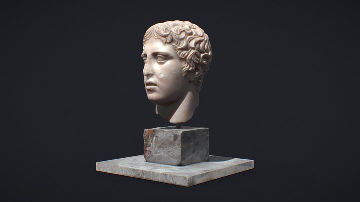Museum Study 02 – Classical Portrait Head – Modèle 3D gratuit STL