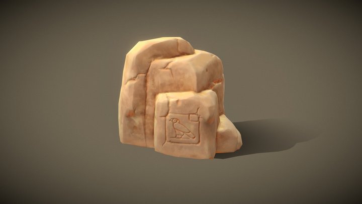 Hathor | Rock 3D Model