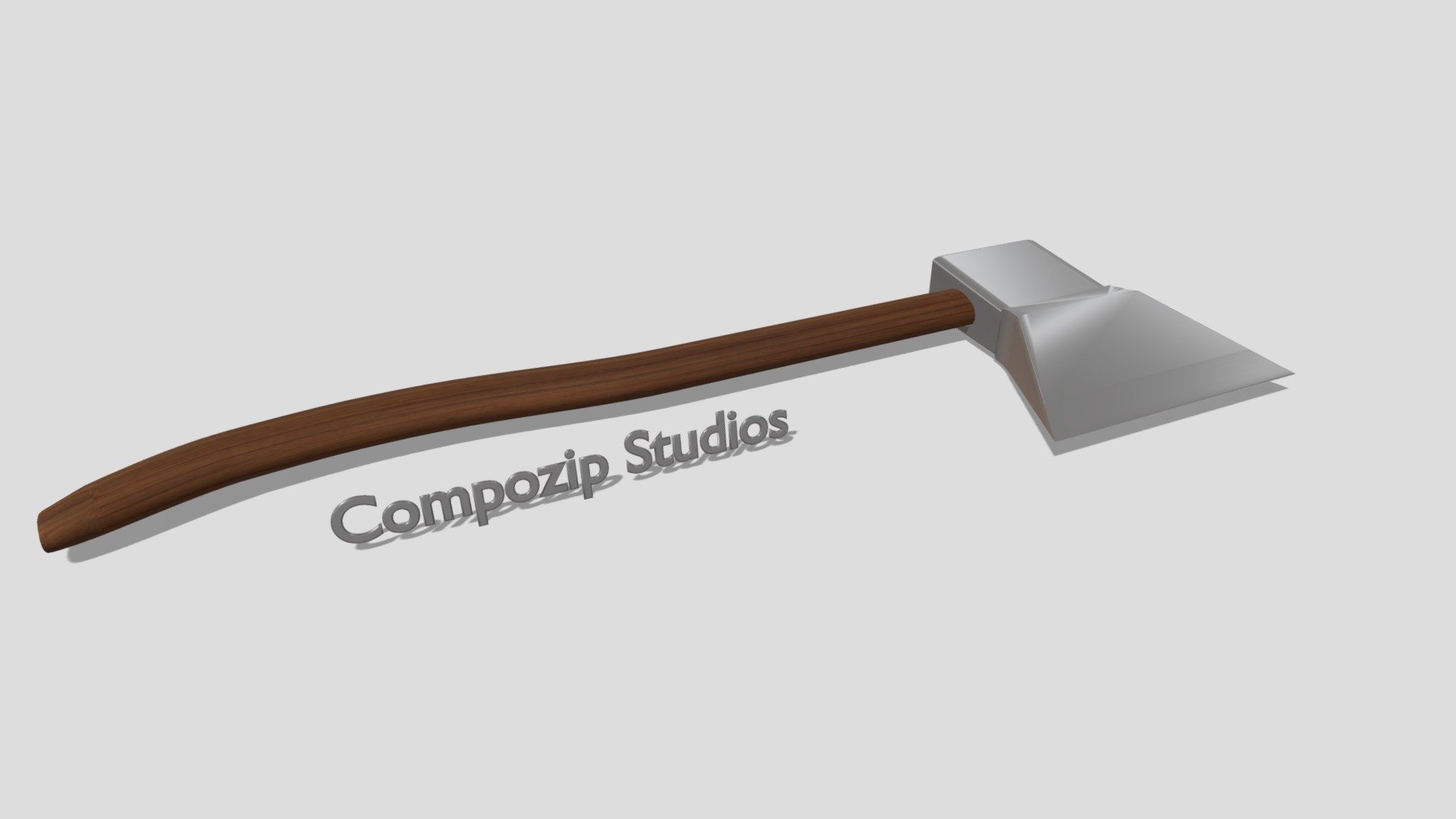 Axe - 3D model by Compozip Studios (@CompozipStudios) [a0f03c7] - Sketchfab
