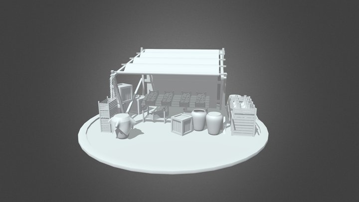 Market 3D Model