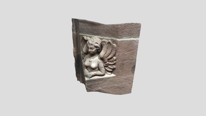 Rathausengel Freiburg 3D Model
