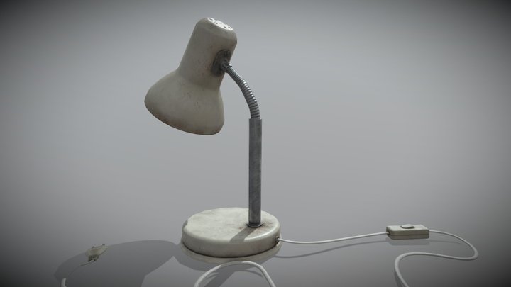 Old Lamp 3D Model