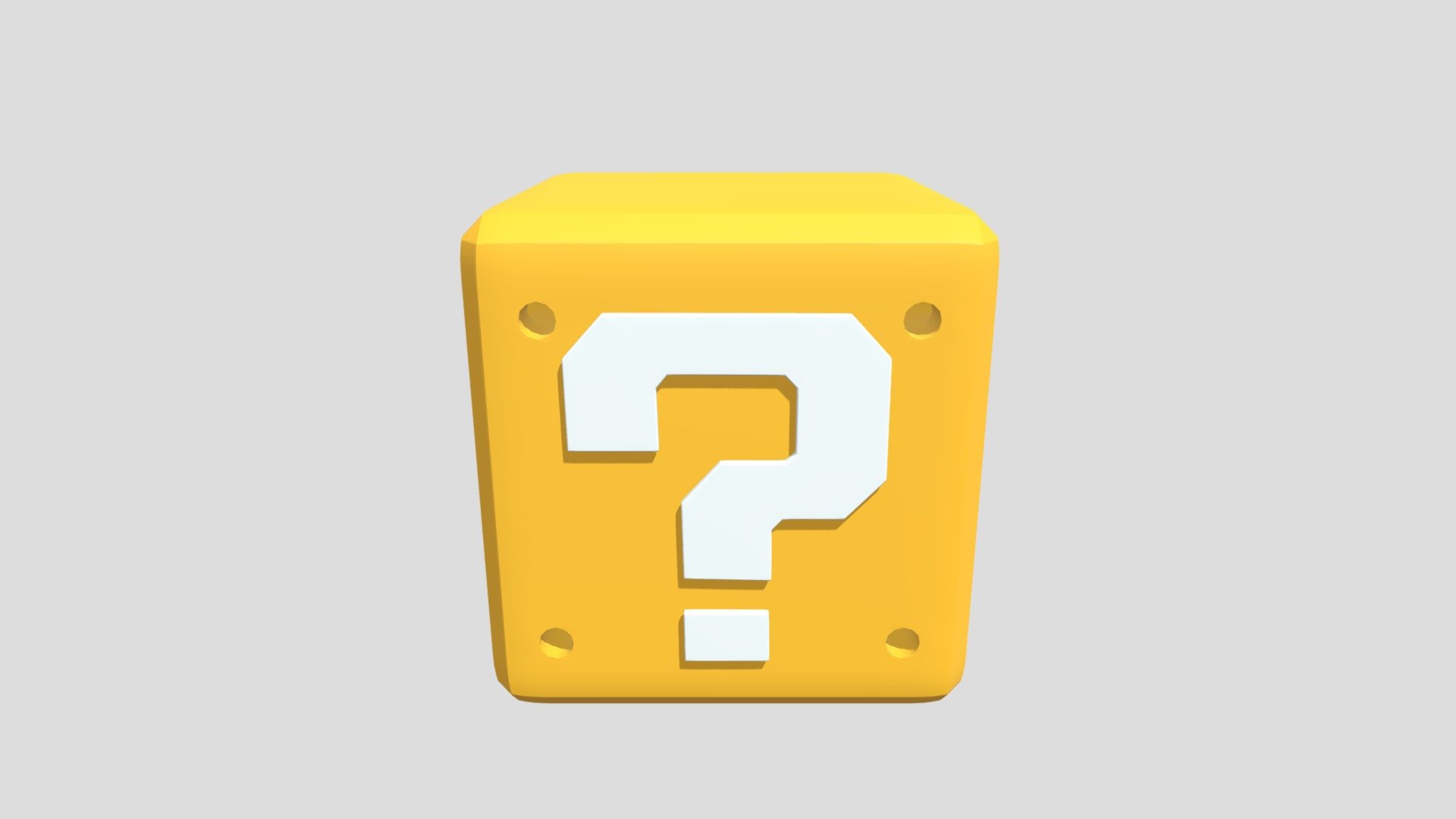 Cube mario - Download Free 3D model by Arrrow3D [a0f26da] - Sketchfab