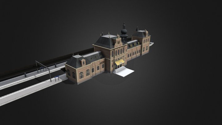 Delft Station (Work in Progress) 3D Model