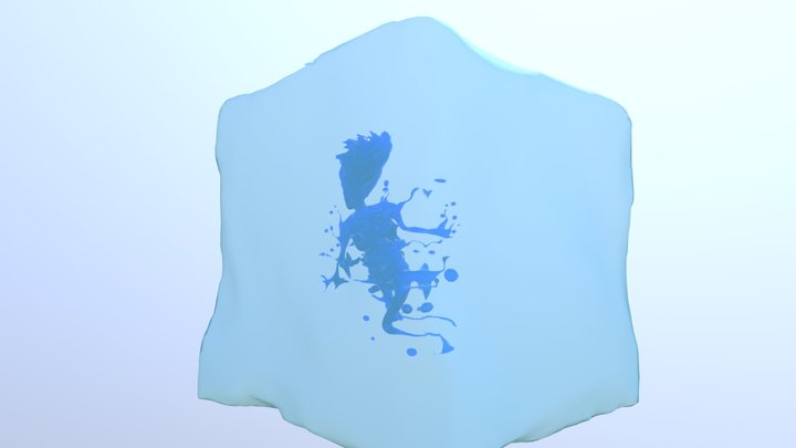 Gelatinous cube 3D Model