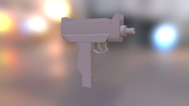Micro Uzi 3D Model
