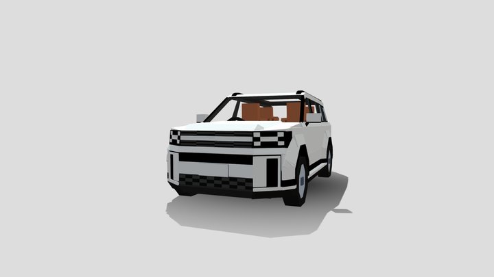 Hyundai Santa fe 3D Model