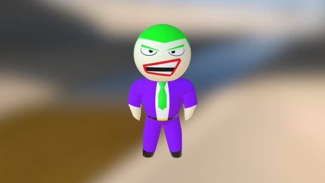 Joker 01 3D Model