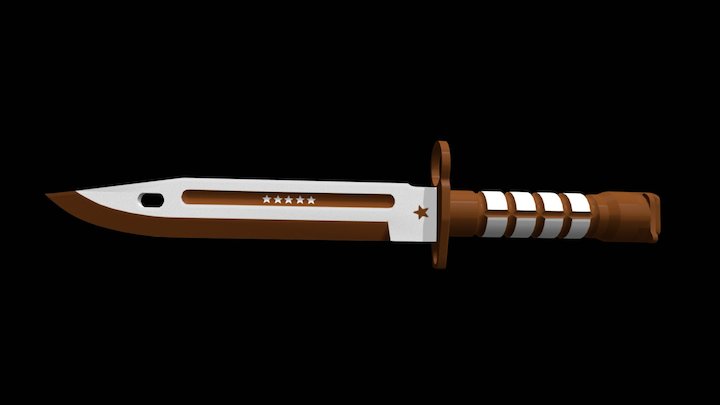 Bayonet | Star (By J.Salazar) 3D Model