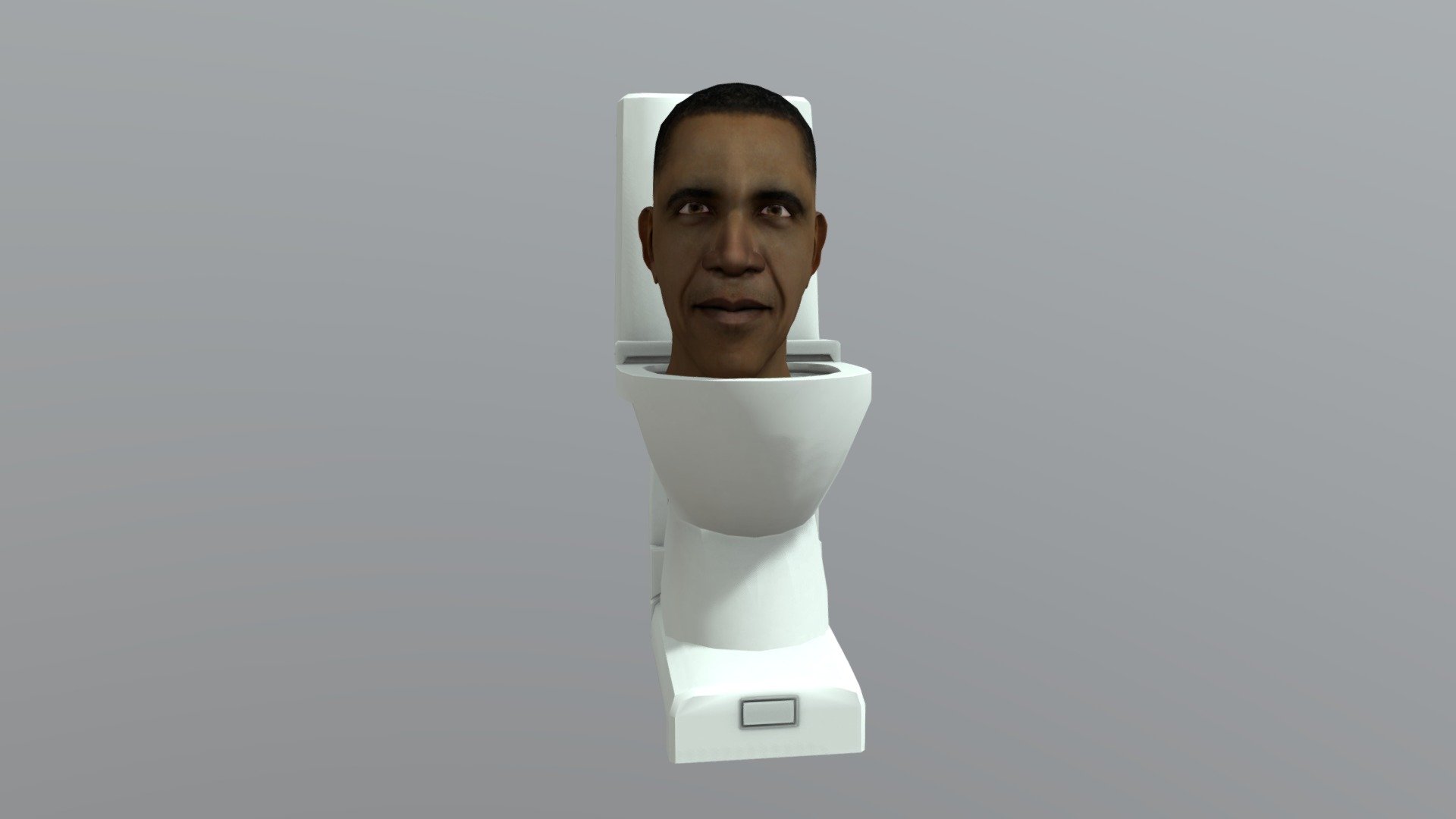 Obama Skibidi Toilet 3d Model By Wtfboom Skibidiboomm A0f504a