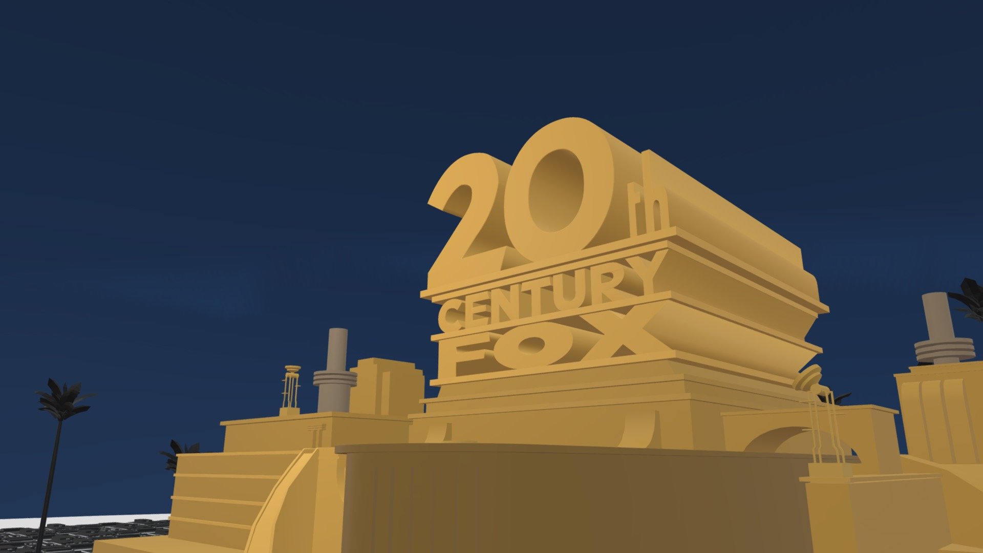 20th Century Fox logo for a challenge - Download Free 3D model by TCF ...