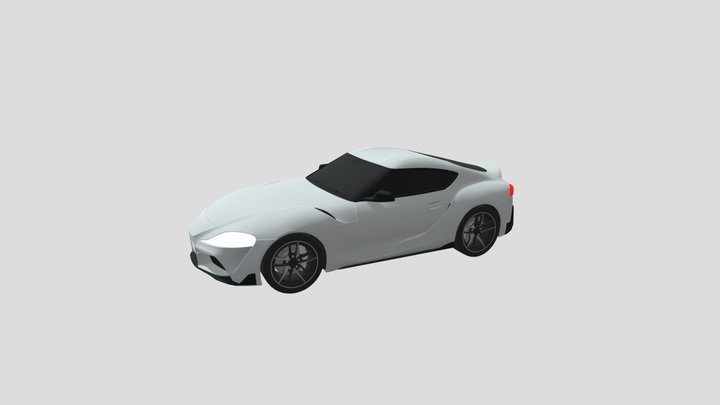 Toyota-gr-supra 3D Model